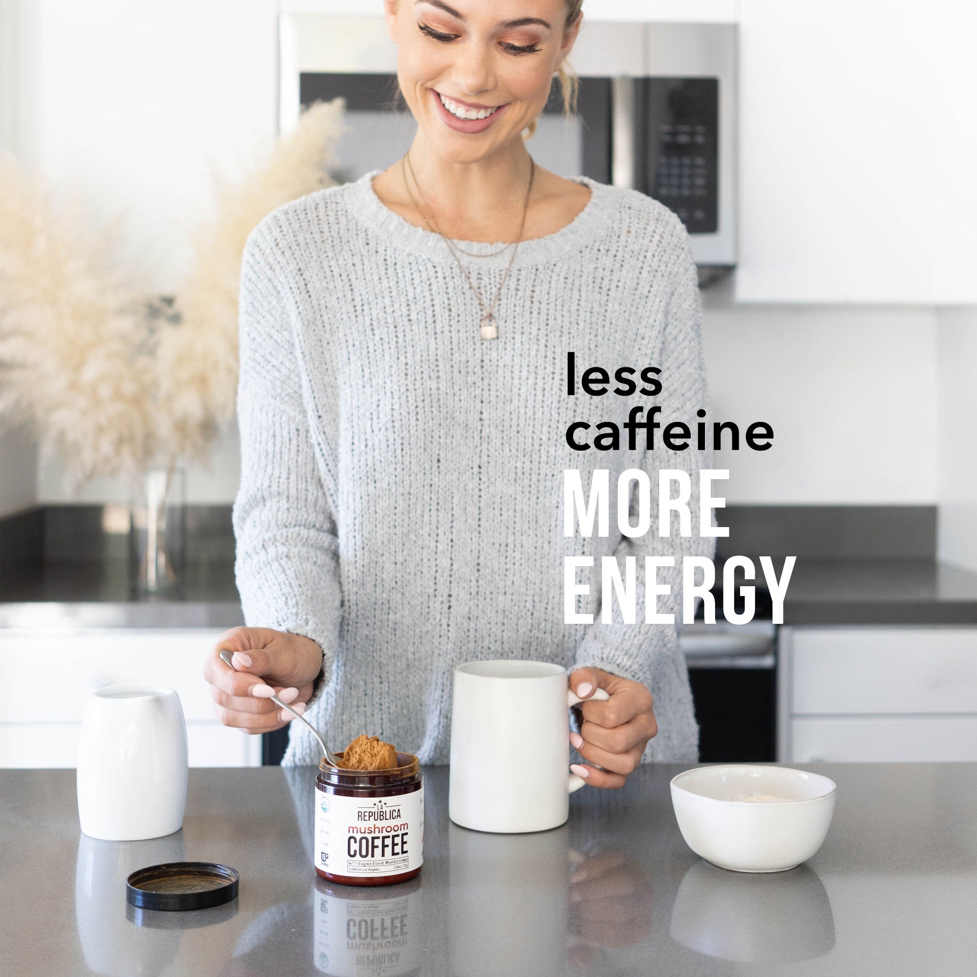 La Republica Organic Mushroom Coffee with 7 Superfood Mushrooms