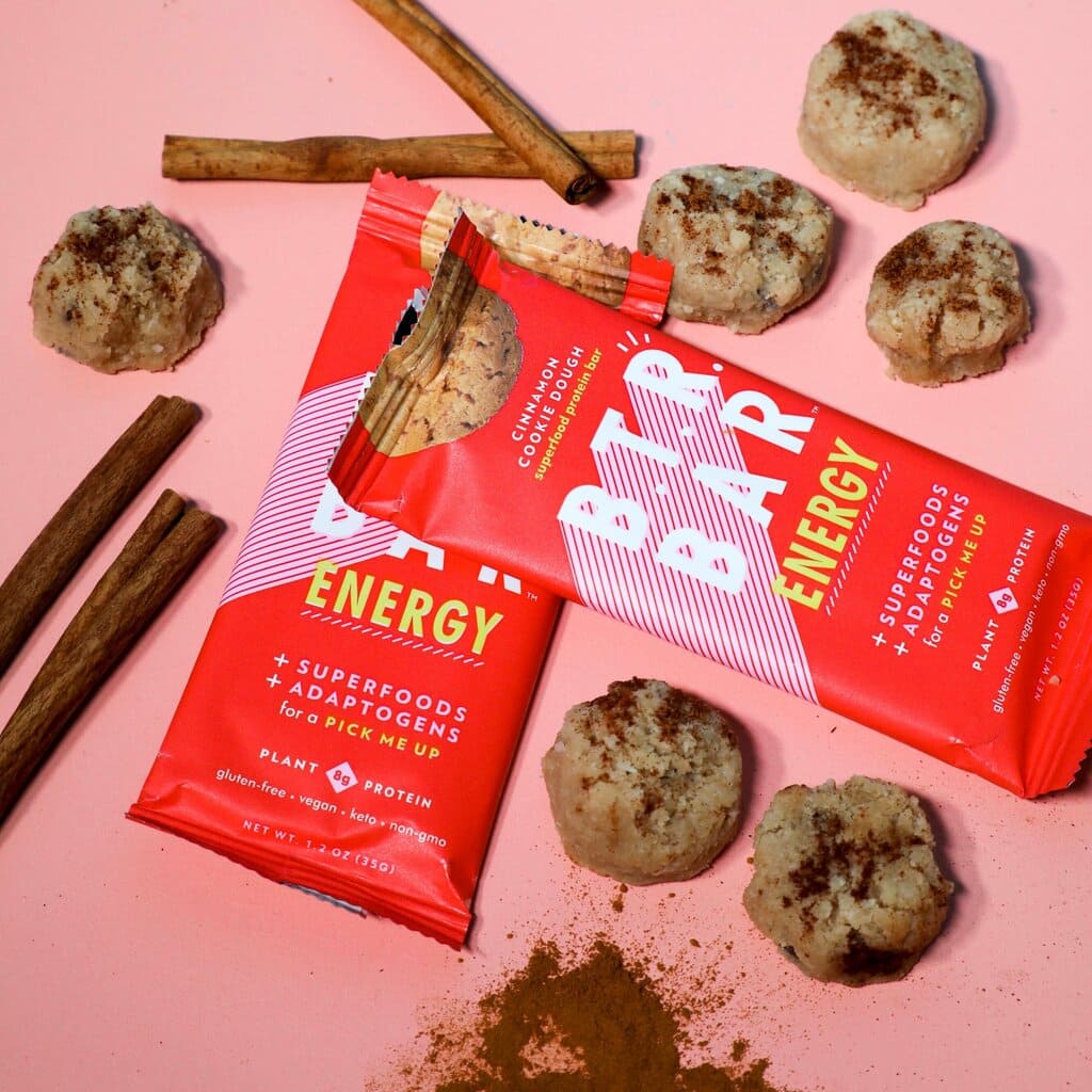 B.T.R. Bar Cinnamon Cookie Dough ENERGY (4 Count) - Multiverse