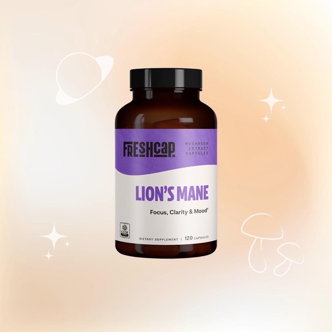FreshCap Mushrooms Lion's Mane Capsules (120 Count) - Multiverse