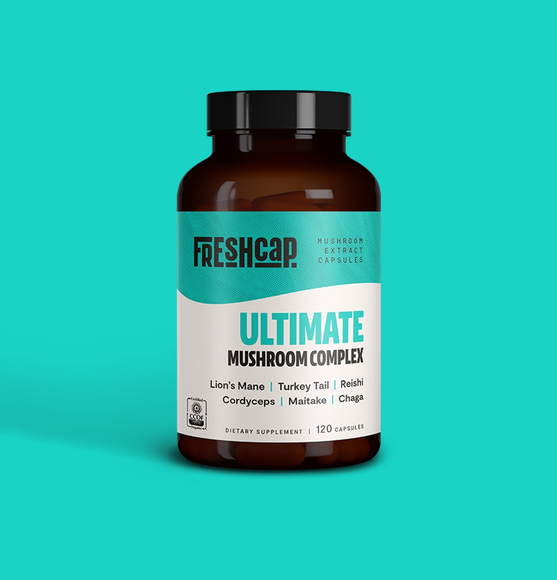 FreshCap Mushrooms Ultimate Mushroom Complex (120 Count) - Multiverse