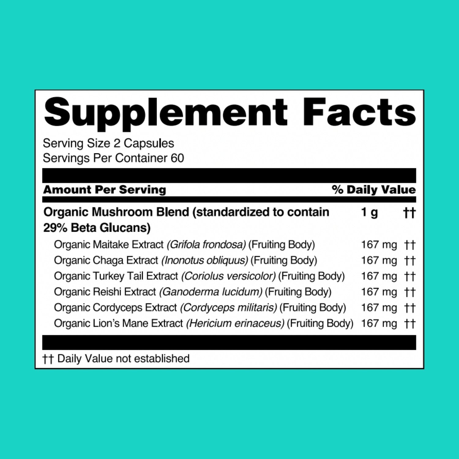 FreshCap Mushrooms Ultimate Mushroom Complex (120 Count) - Multiverse