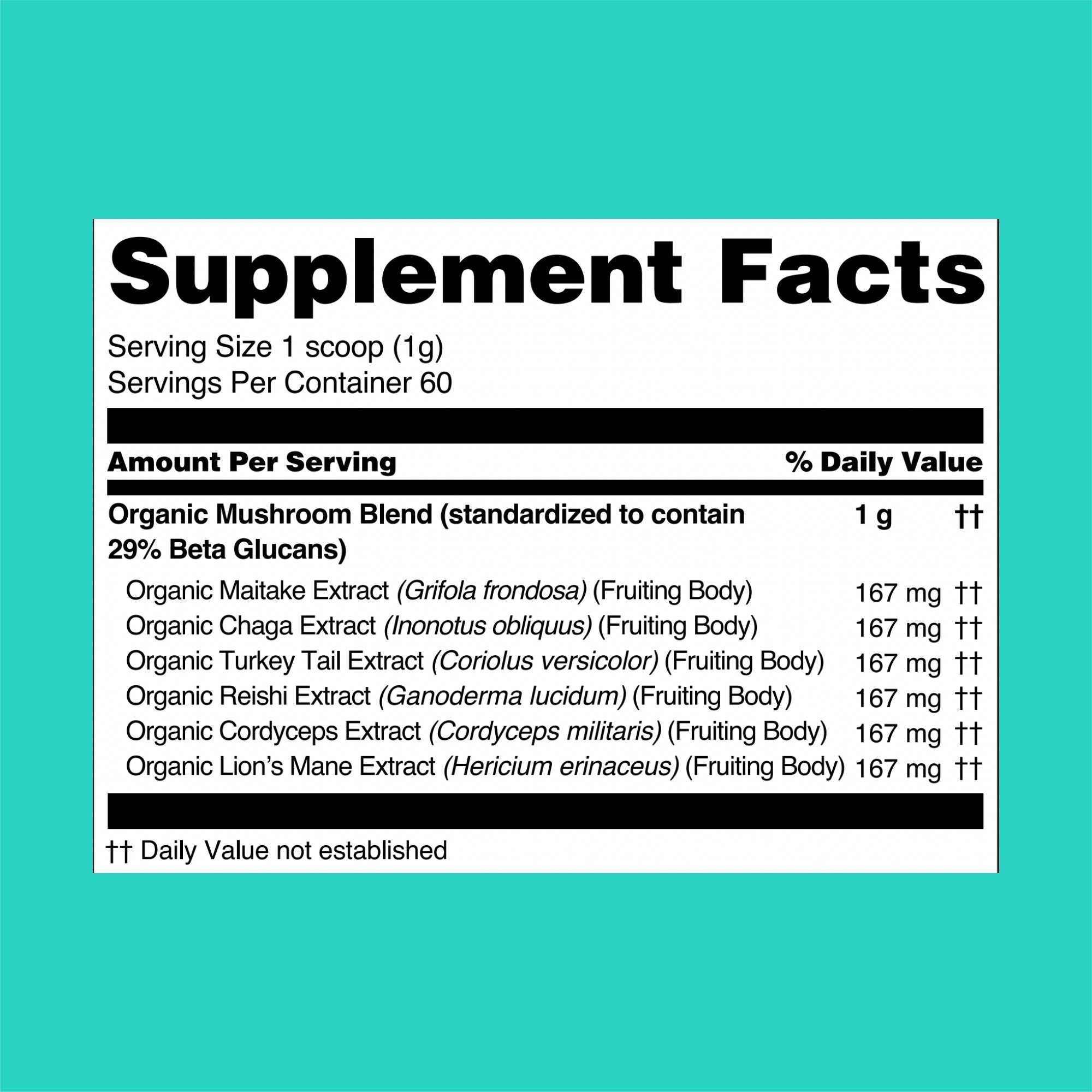 FreshCap Mushrooms Ultimate Mushroom Complex (60 G Powder) - Multiverse