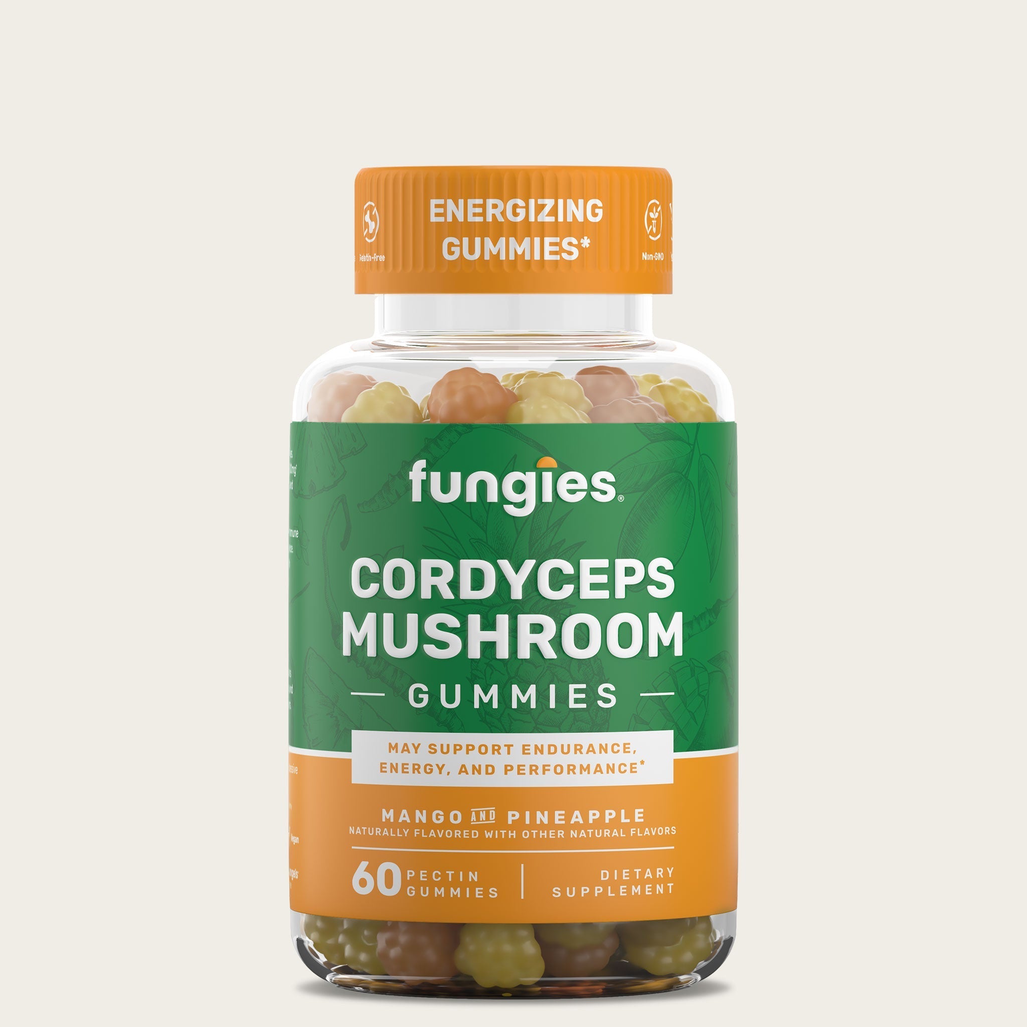 Fungies Cordyceps Mushroom Gummies (60 Count) - Multiverse