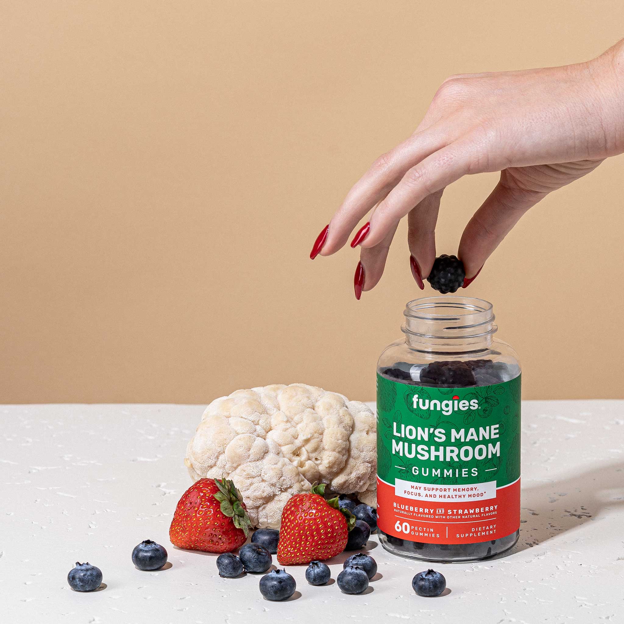 Fungies Lion's Mane Mushroom Gummies (60 Count) - Multiverse