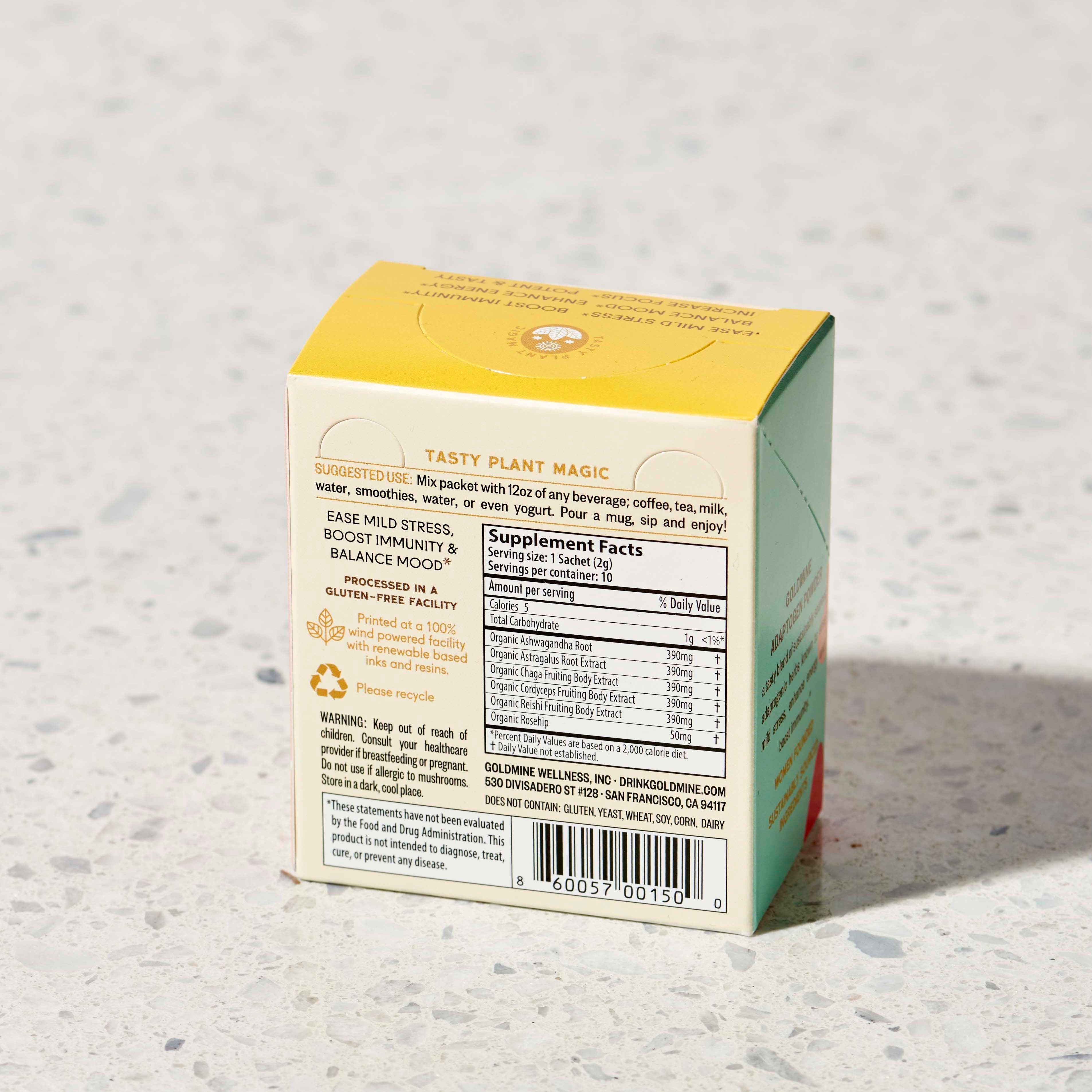 Goldmine Adaptogen Powder Packets - Multiverse