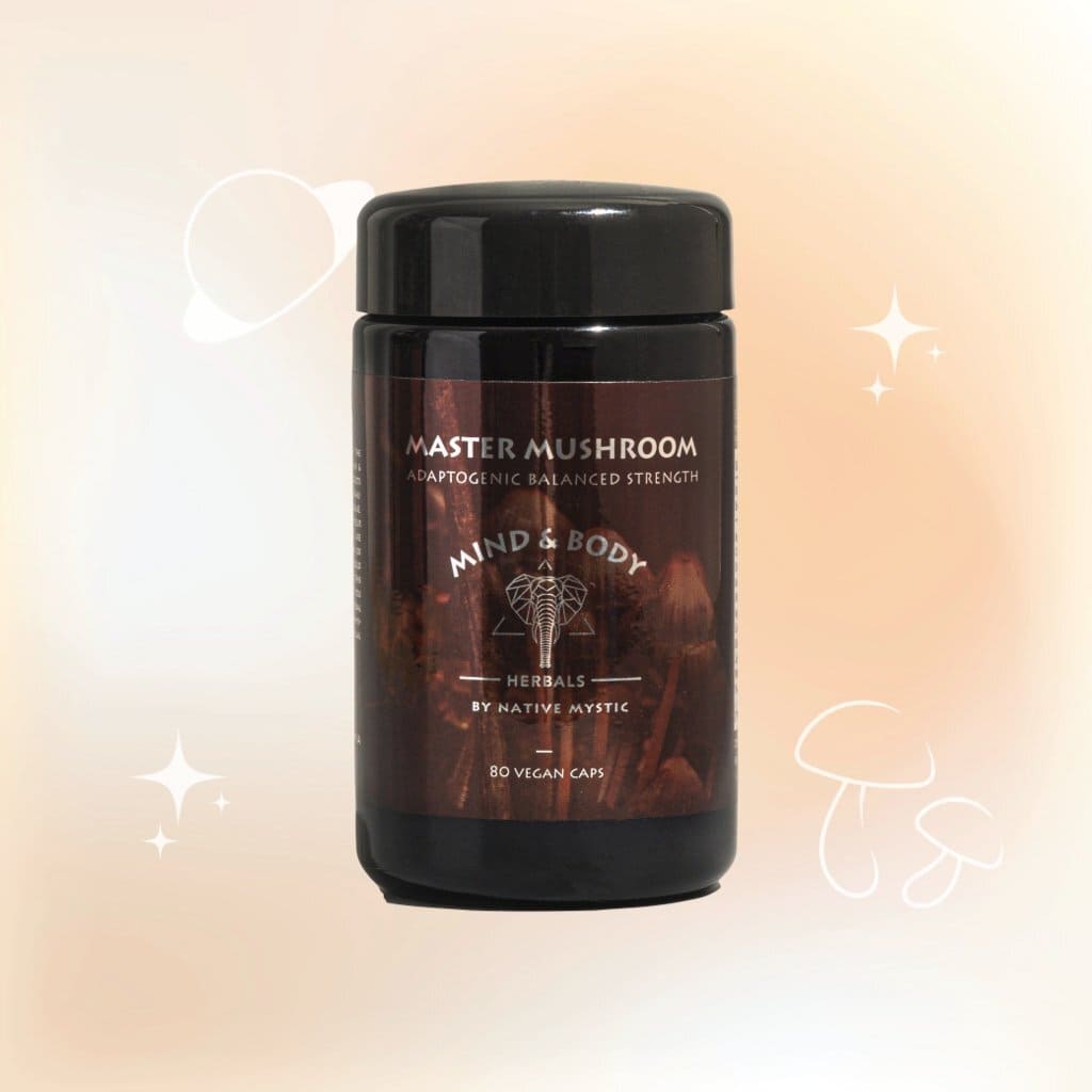 Immunity Herbals MASTER MUSHROOM Adaptogenic Balanced Strength - Multiverse