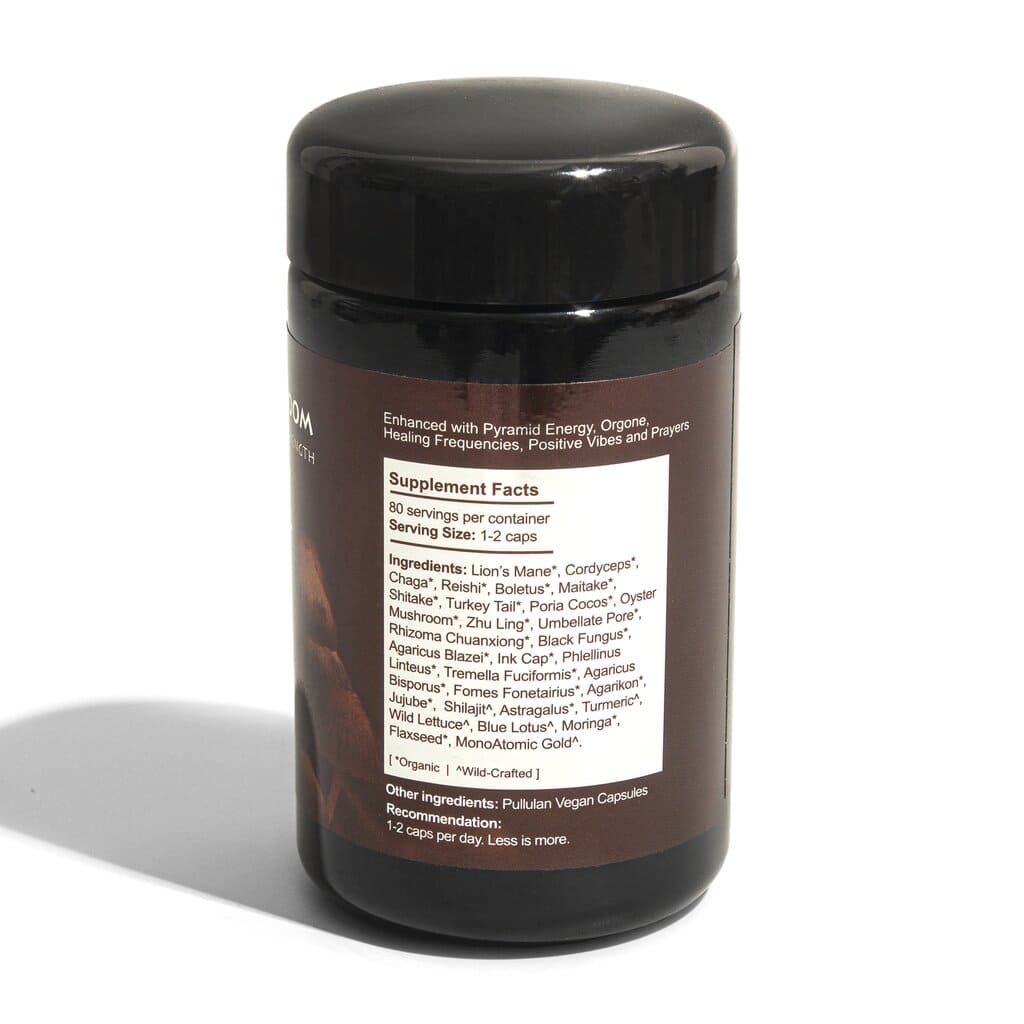 Immunity Herbals MASTER MUSHROOM Adaptogenic Balanced Strength - Multiverse