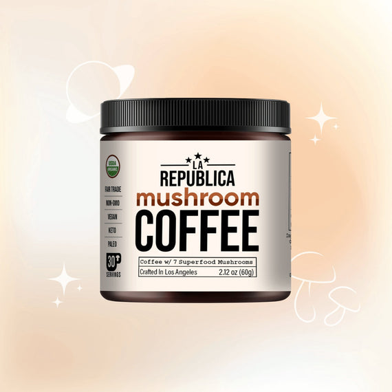 La Republica Organic Mushroom Coffee with 7 Superfood Mushrooms - Multiverse