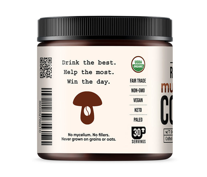 La Republica Organic Mushroom Coffee with 7 Superfood Mushrooms