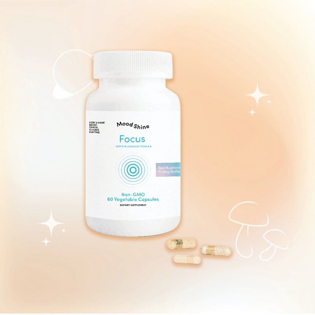 Mood Shine Focus & Memory Lion's Mane Mushroom Boost - Multiverse