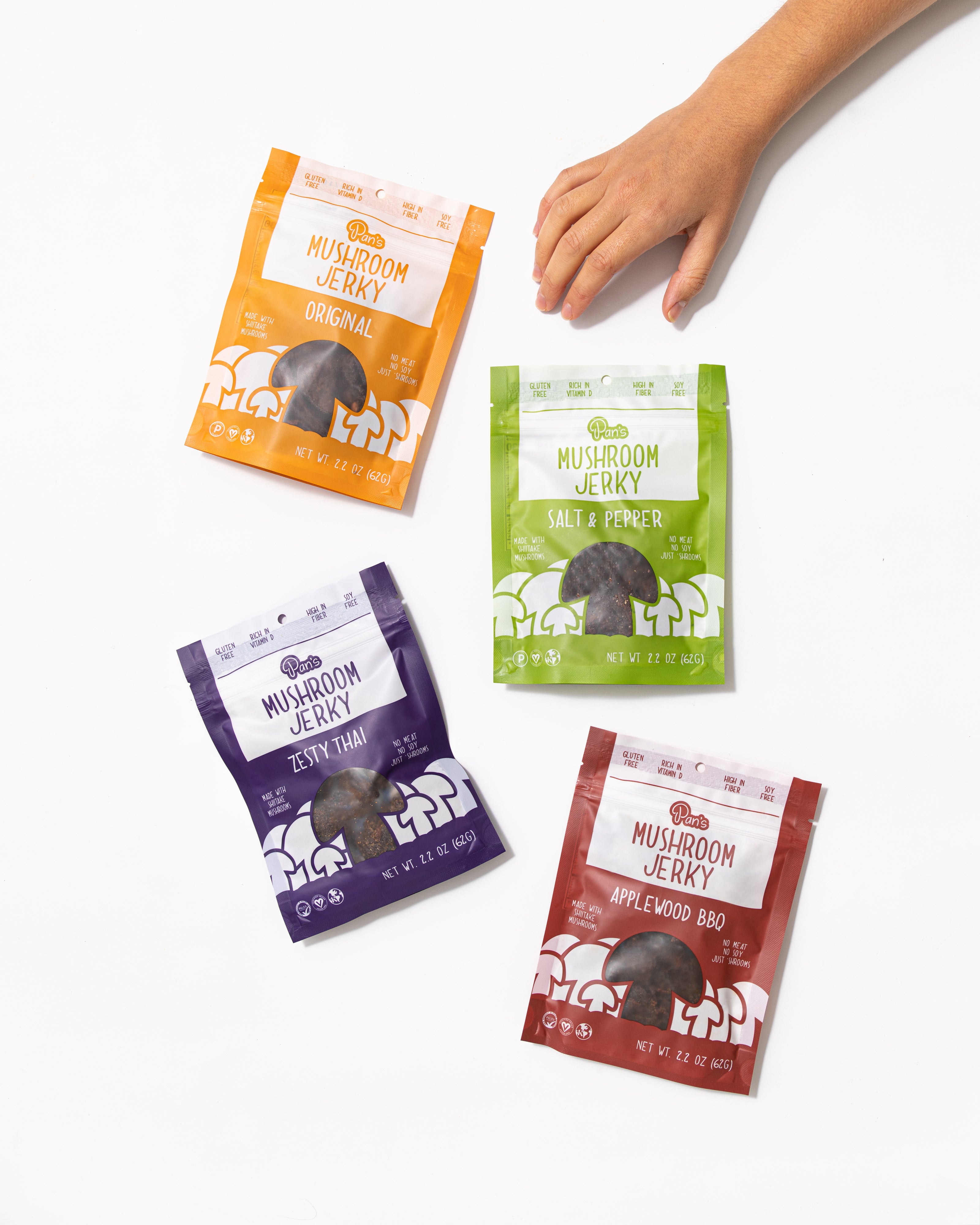 Pan's Mushroom Jerky Variety Pack - Multiverse