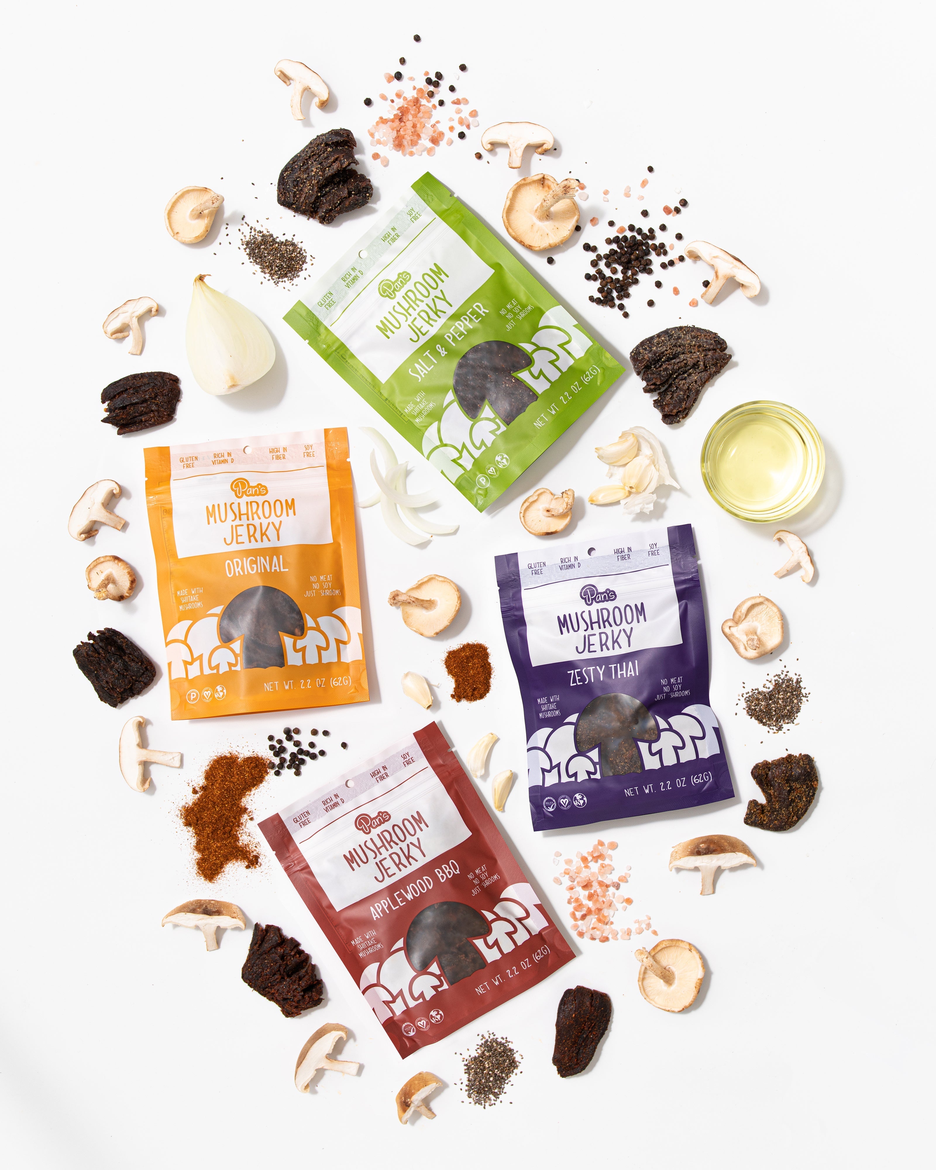 Pan's Mushroom Jerky Variety Pack - Multiverse