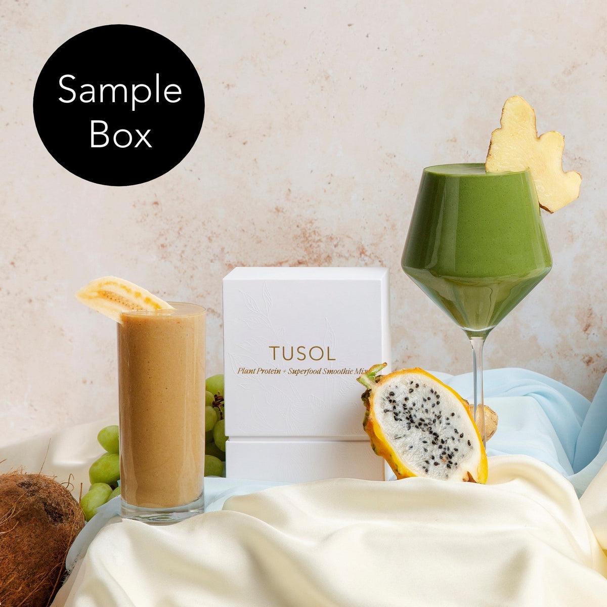 TUSOL Organic Plant Protein + Superfood Smoothie Mix
