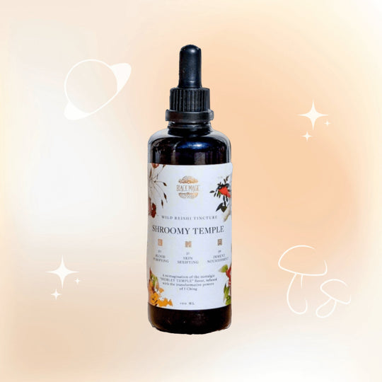 Black Magic Alchemy The Shroomy Temple | Wild Reishi Mushroom Tincture - Multiverse