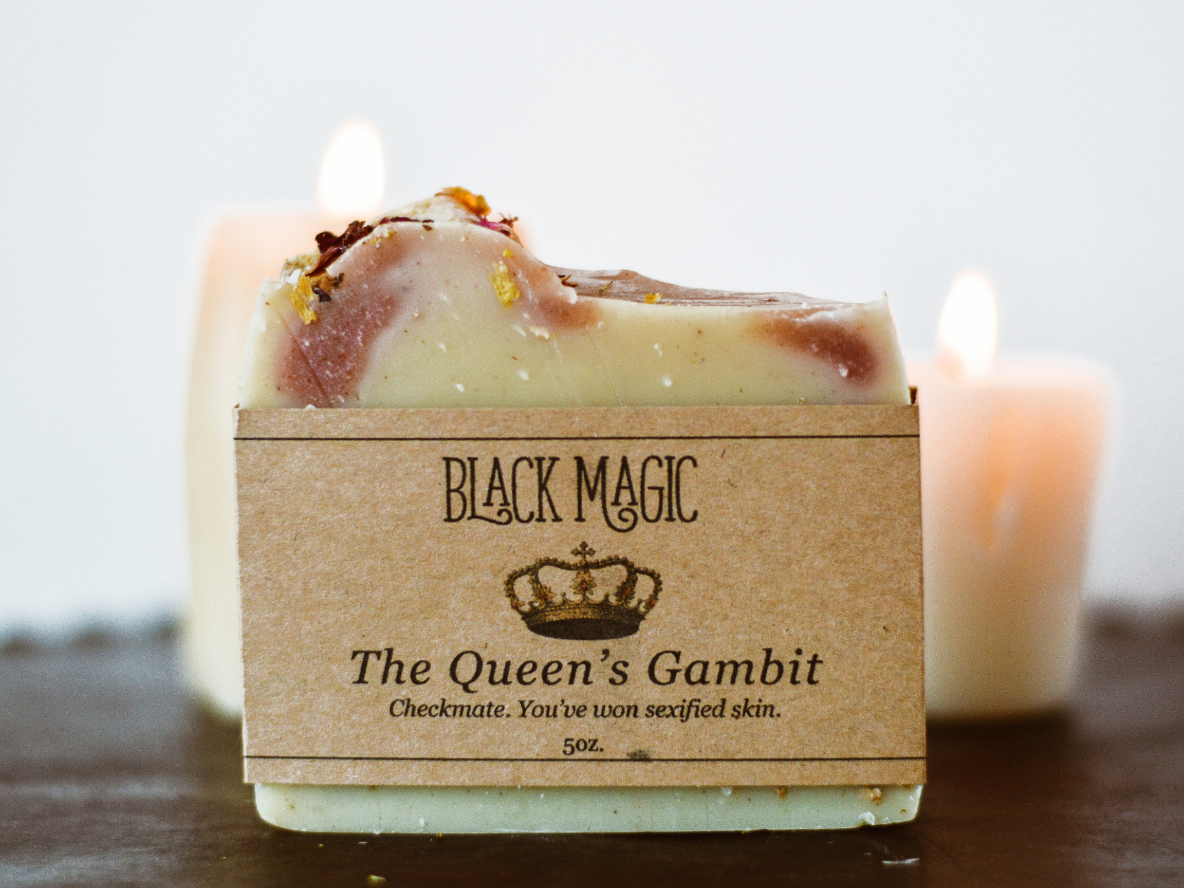 Black Magic Alchemy The Queen's Gambit | Red Reishi Mushroom Soap