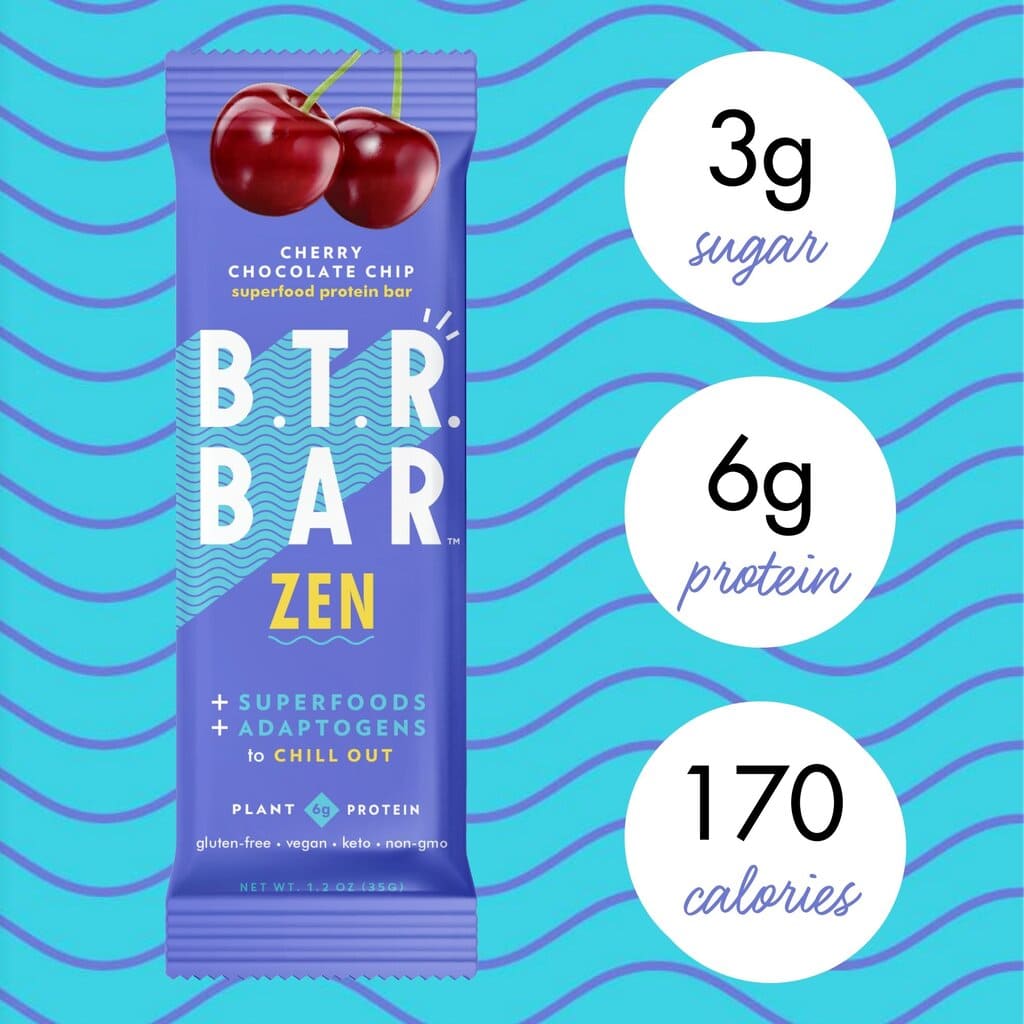 B.T.R. Bar Cherry Chocolate Chip ZEN (12 Count) - Multiverse
