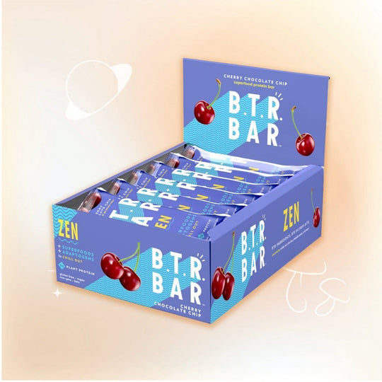 B.T.R. Bar Cherry Chocolate Chip ZEN (12 Count) - Multiverse