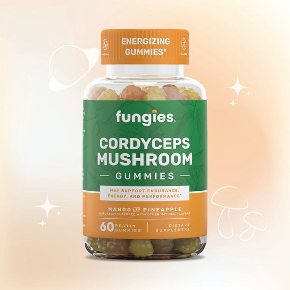 Fungies Cordyceps Mushroom Gummies (60 Count) - Multiverse