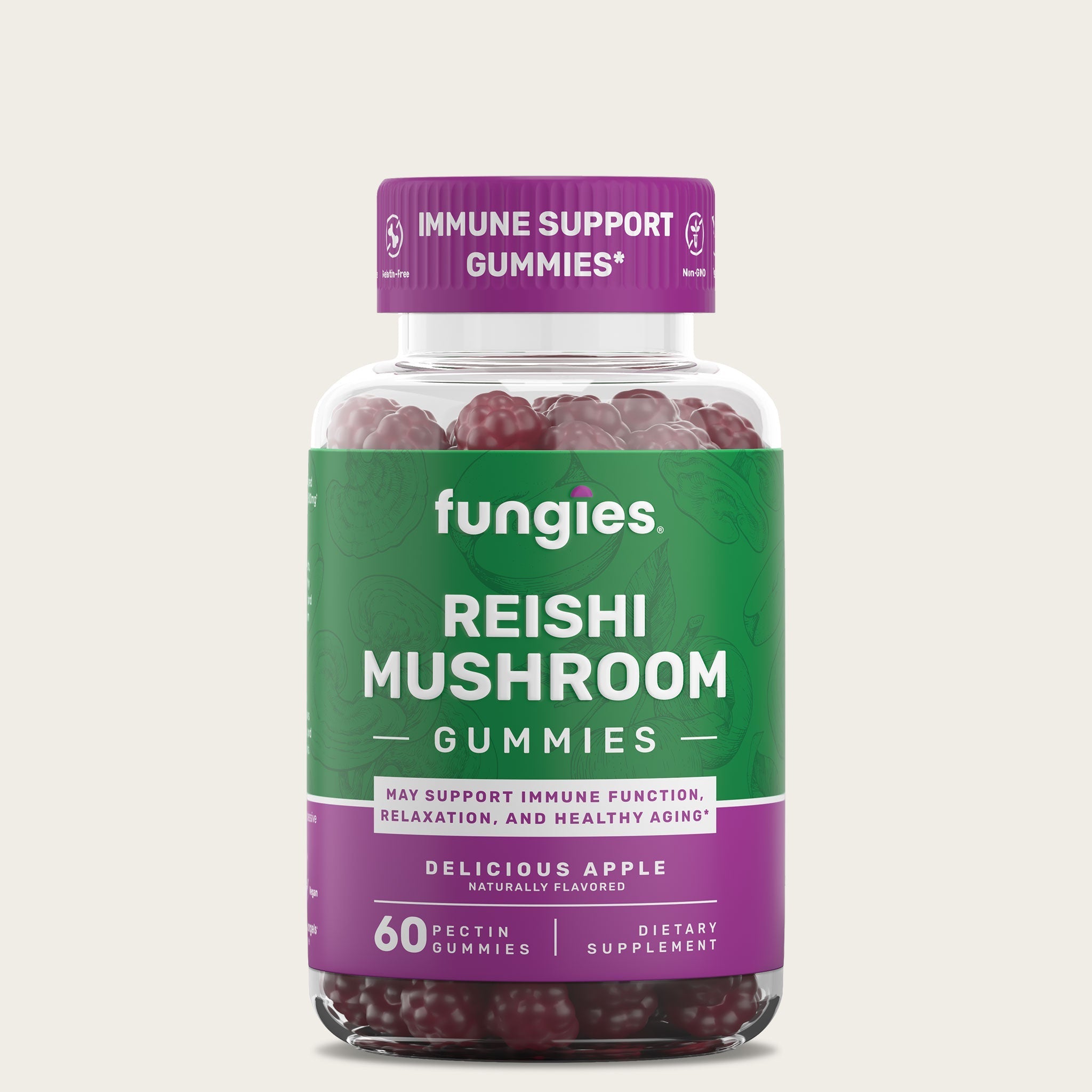 Fungies Reishi Mushroom Gummies (60 Count) - Multiverse
