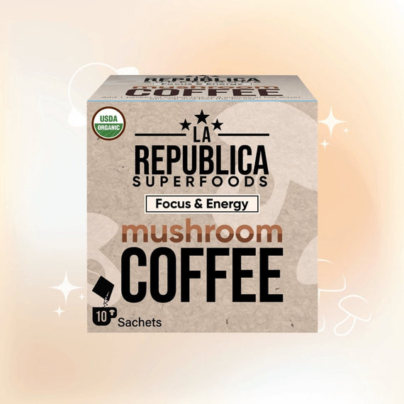 La Republica Mushroom Coffee Individual Serving Packets (10-PACK) - Multiverse