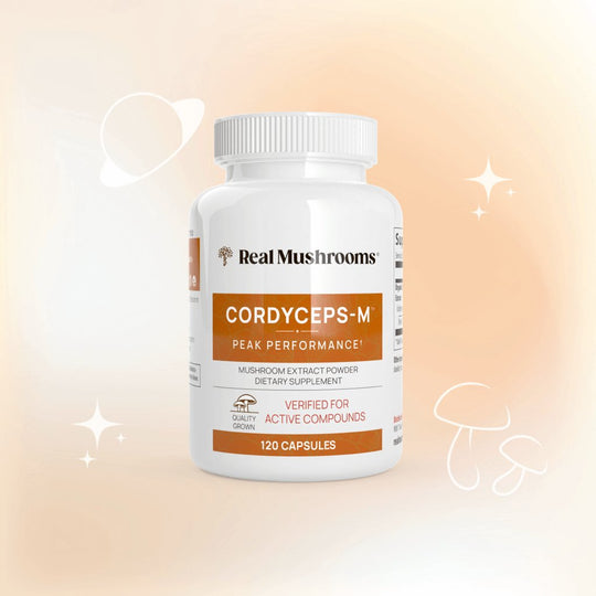 Real Mushrooms Organic Cordyceps Extract Capsules - Multiverse