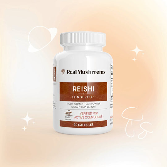 Real Mushrooms Organic Reishi Mushroom Capsules - Multiverse